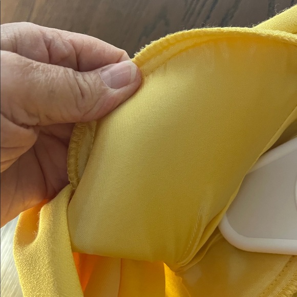 Dani Max vintage bright yellow with black trim jacket. Size 14. - Picture 9 of 9